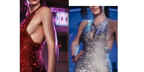 赛博朋克2077优雅礼服MOD