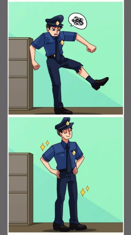绘制警察拼图（Draw Police）