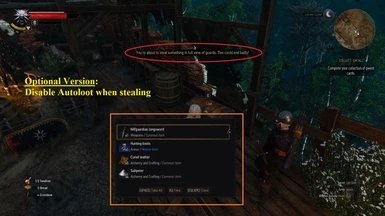 巫师3自动拾取mod