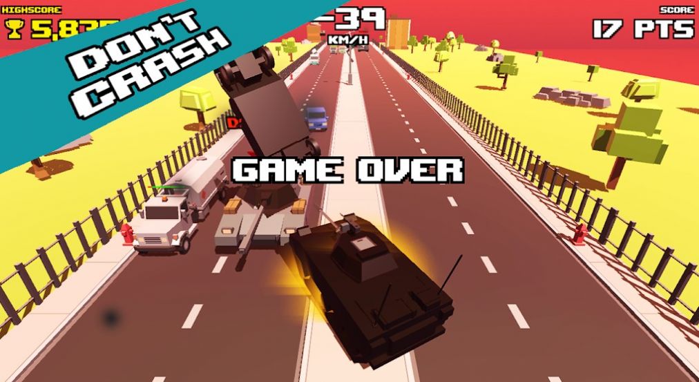 疯狂之路坦克横冲直撞（Crazy Road: Tank Rampage）