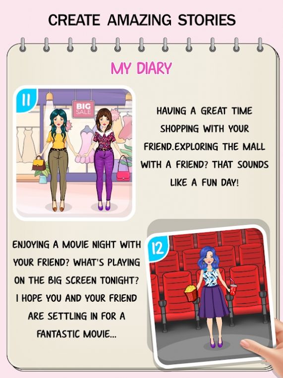 DIY纸娃娃时尚装扮（DIY Paper Doll）