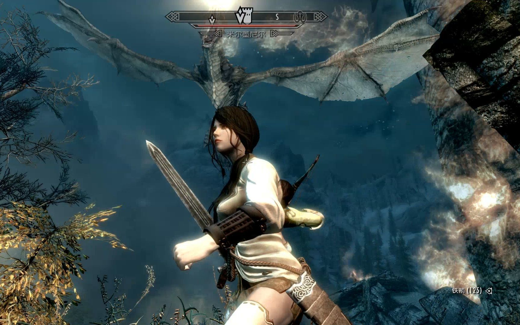 上古卷轴5天际重制版女随从蛇香MOD