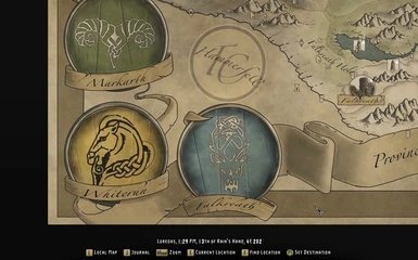 上古卷轴5纸质地图mod