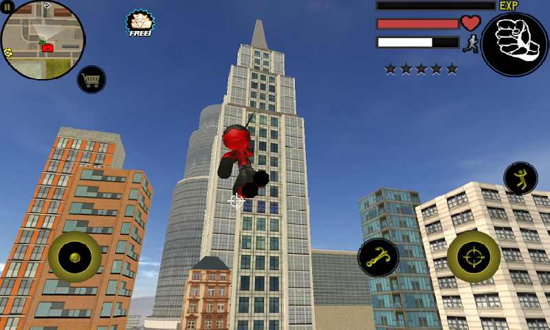 火柴人绳索英雄（Stickman Rope Hero）