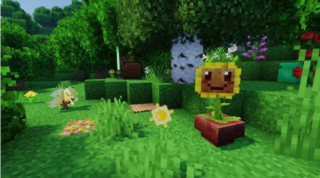 我的世界籽岷植物大战僵尸模组(Minecraft)
