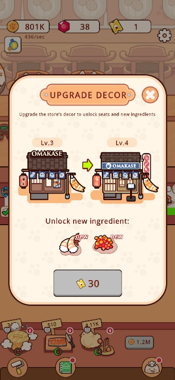 经营日式料理店(Idle Omakase)