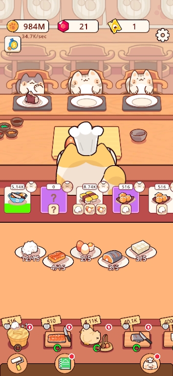 经营日式料理店(Idle Omakase)