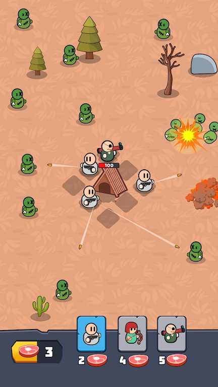 基地防御僵尸生存(Zombie survival)