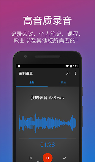 简易录音机专业版(Easy Voice Recorder Pro)