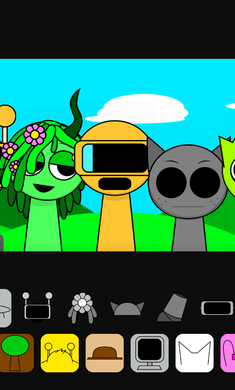 节奏盒子Sprunki抽象版(Incredibox Sprunki Mobile v1.5)