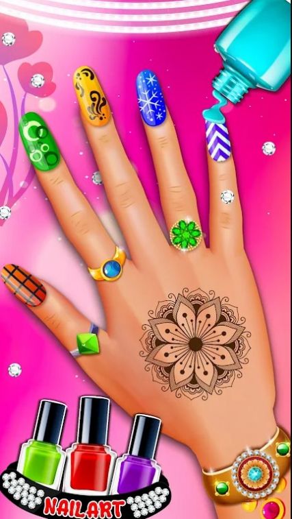 改造美甲沙龙（Nail Art Acrylic Game）