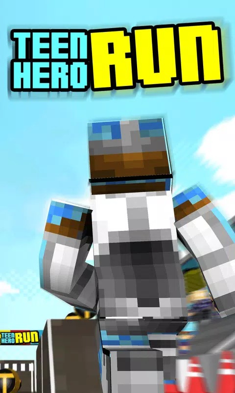 绘制英雄方块皮肤奔跑(Teen Heroes Blocks Skins Run)