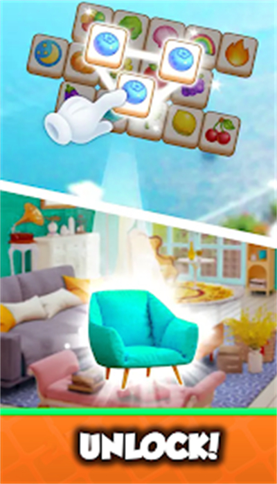 家庭瓷砖方块消除(Tile Match : Home Puzzle)