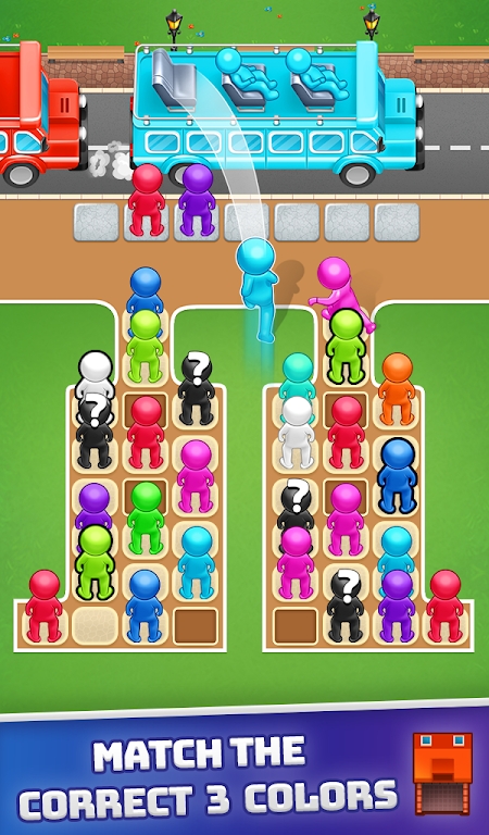 挤满巴士3D(Bus Jam 3D)