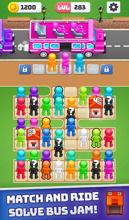 挤满巴士3D(Bus Jam 3D)