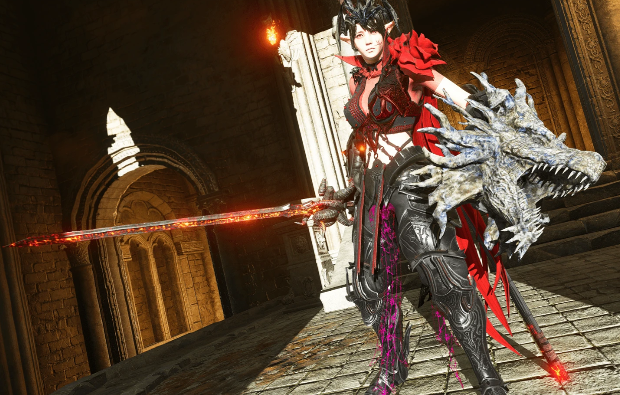 艾尔登法环熔火女武神套装MOD
