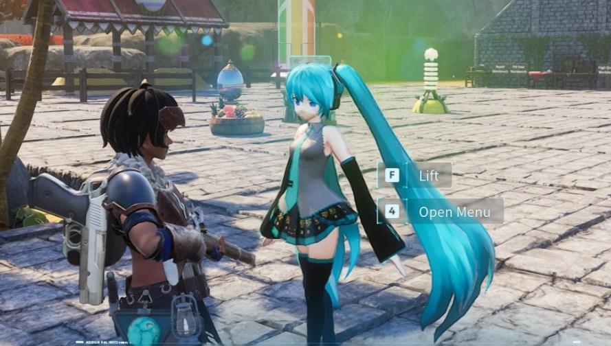 幻兽帕鲁初音未来捏脸mod