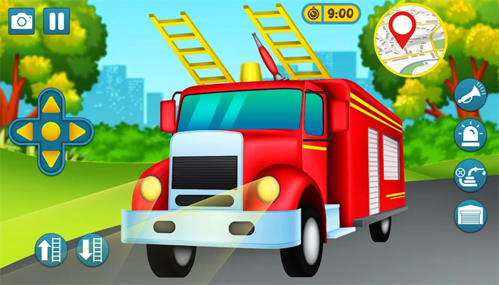 消防车救援冒险(Fire Truck Rescue Game)