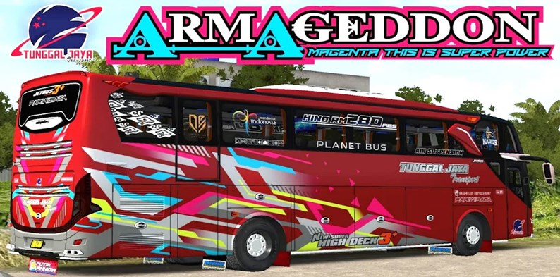 西亚巴苏里汽车(Bus Tunggal Jaya Armageddon)