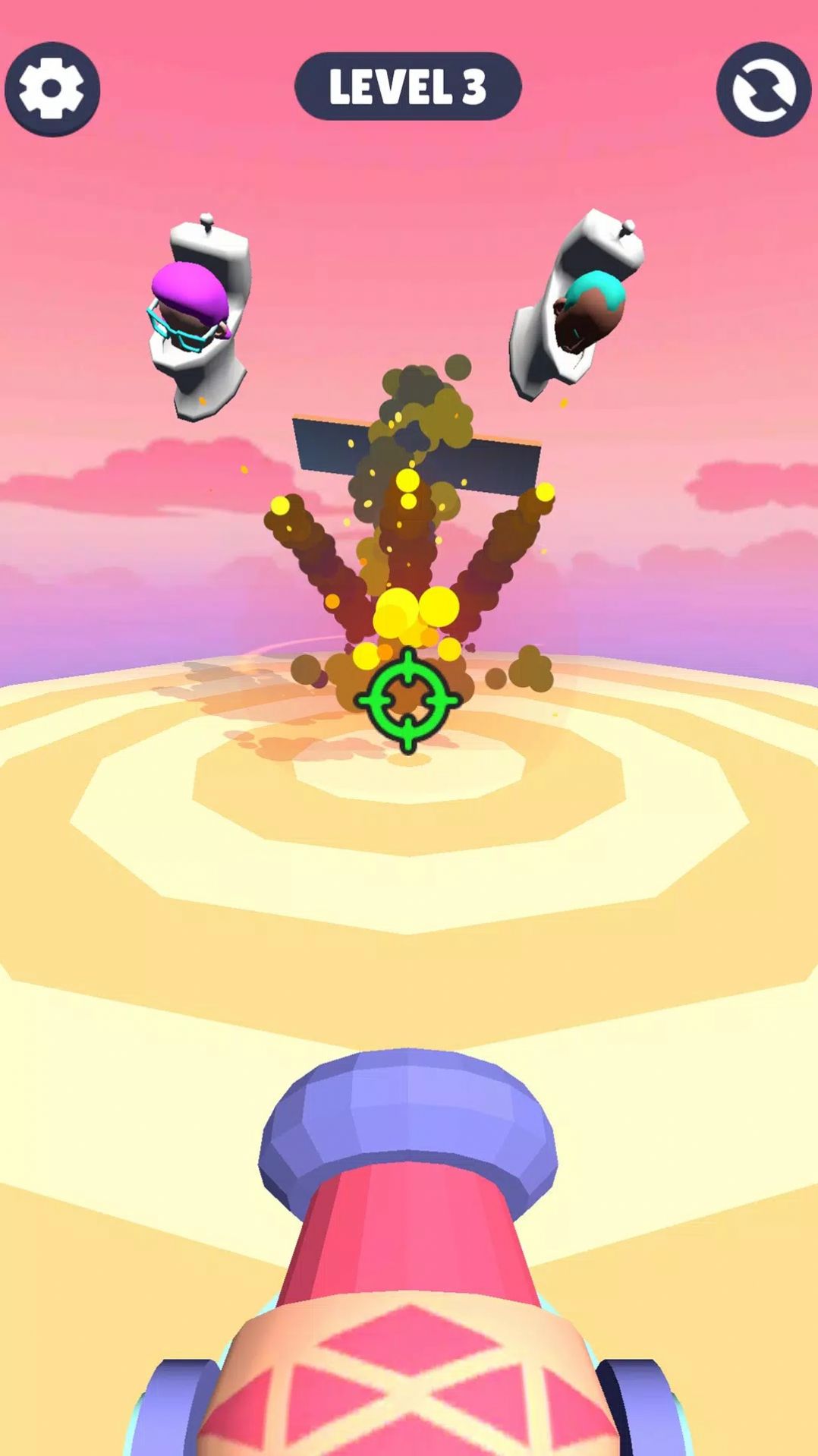 射击大炮厕所人(Shooting Cannon Toilet Man)