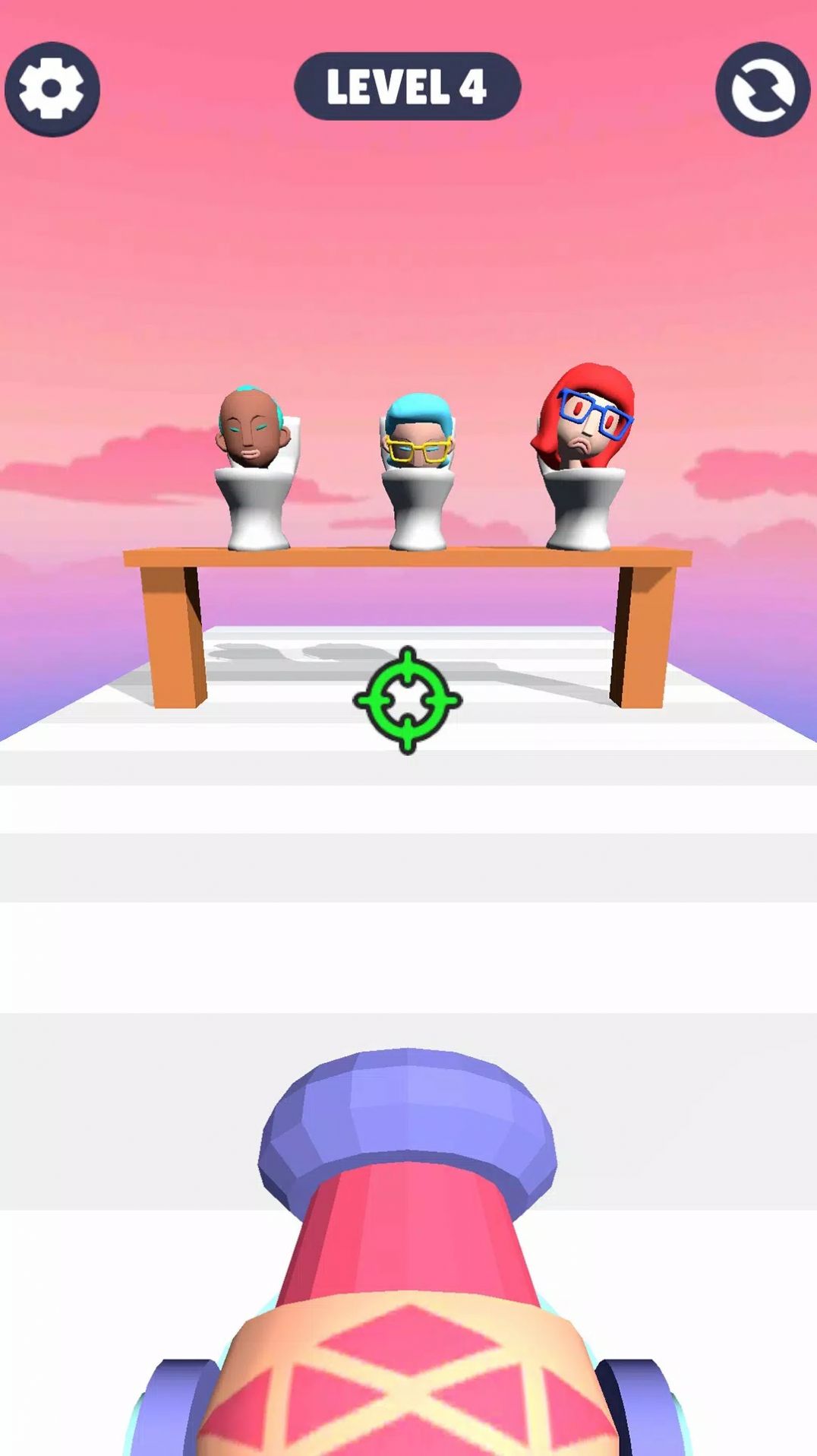 射击大炮厕所人(Shooting Cannon Toilet Man)