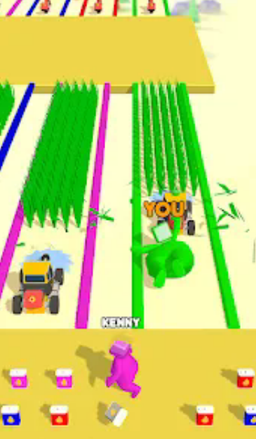 气体压方块人(Gas Head Run)