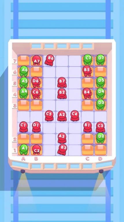 座位巴士排序(Seat Sort 3D:Bus Game)