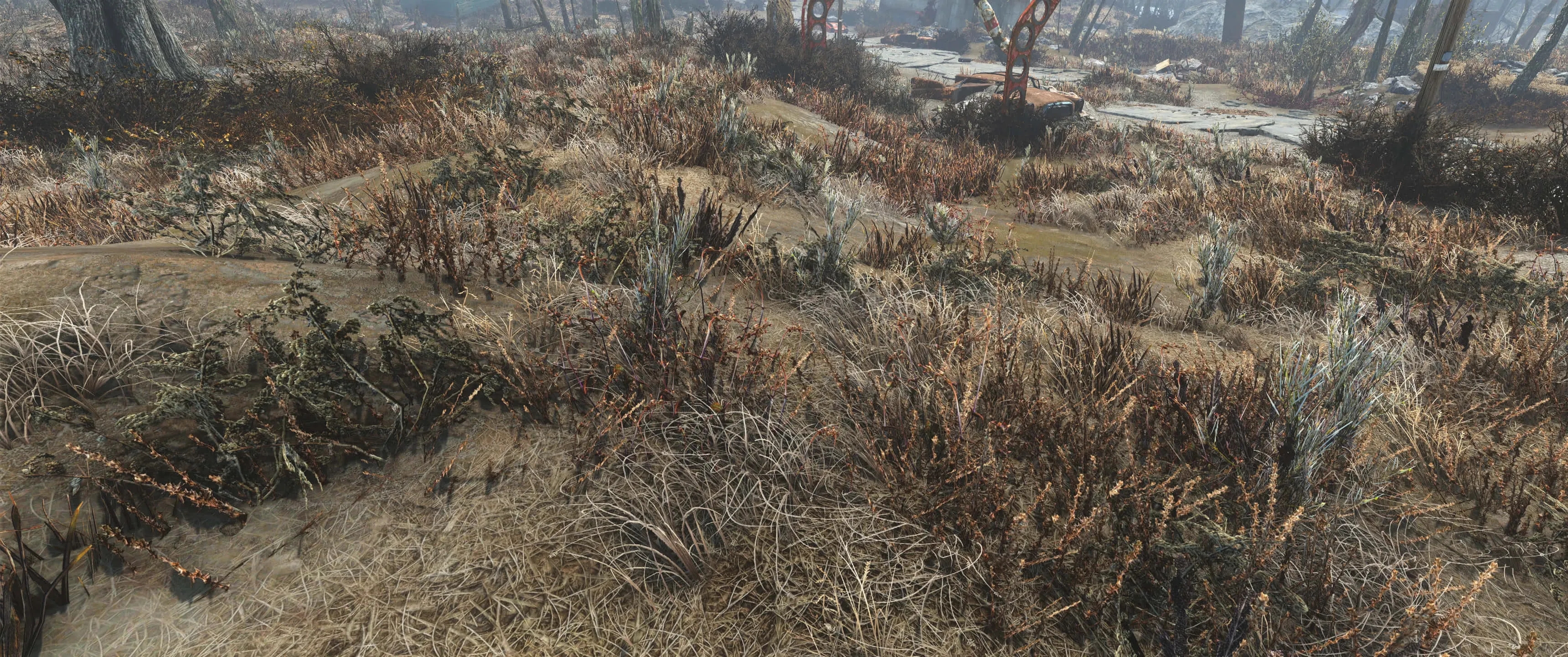 辐射4更绿的草MOD