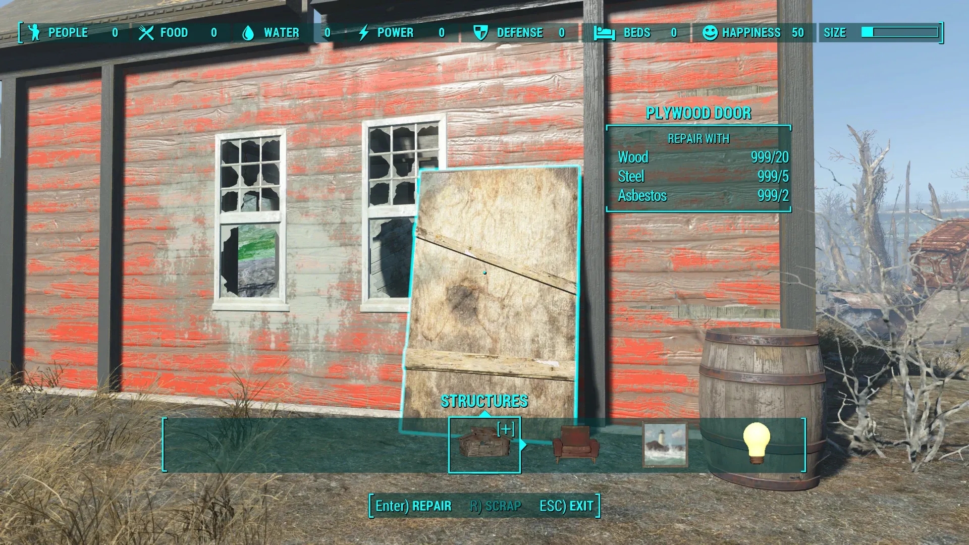 辐射4重建海岸小屋MOD