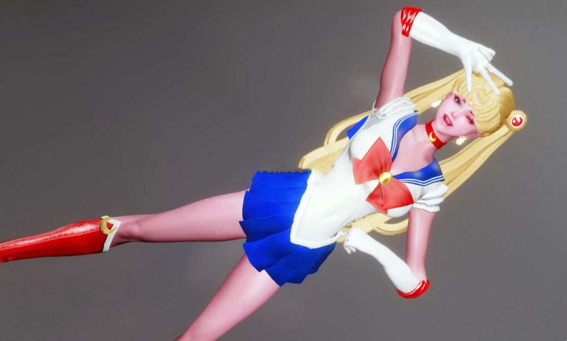 上古卷轴5天际重制版美少女战士套装包MOD