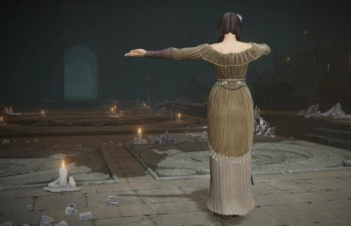 艾尔登法环玛莲妮亚裙装无假肢MOD