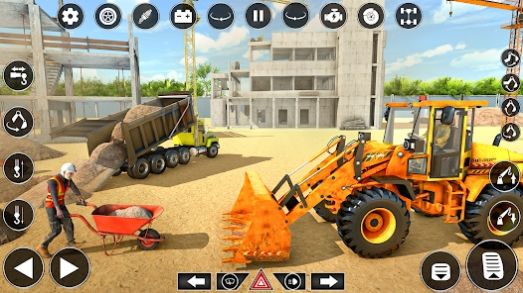 反铲施工模拟器(Backhoe Construction Simulator)