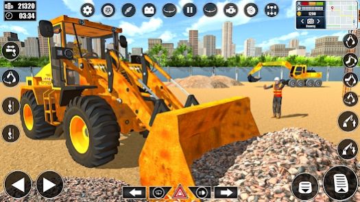 反铲施工模拟器(Backhoe Construction Simulator)