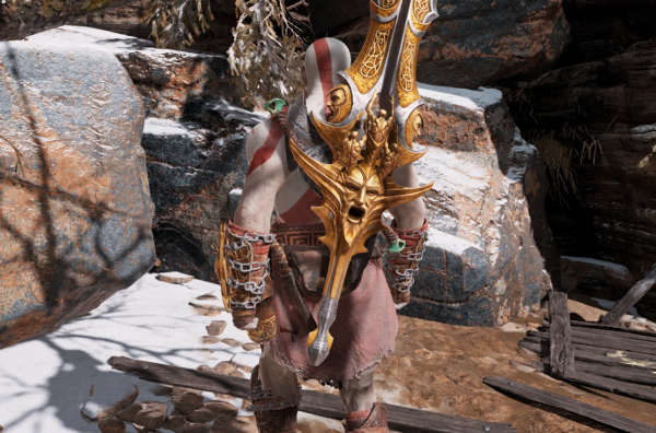 战神4奎托斯银色板甲MOD