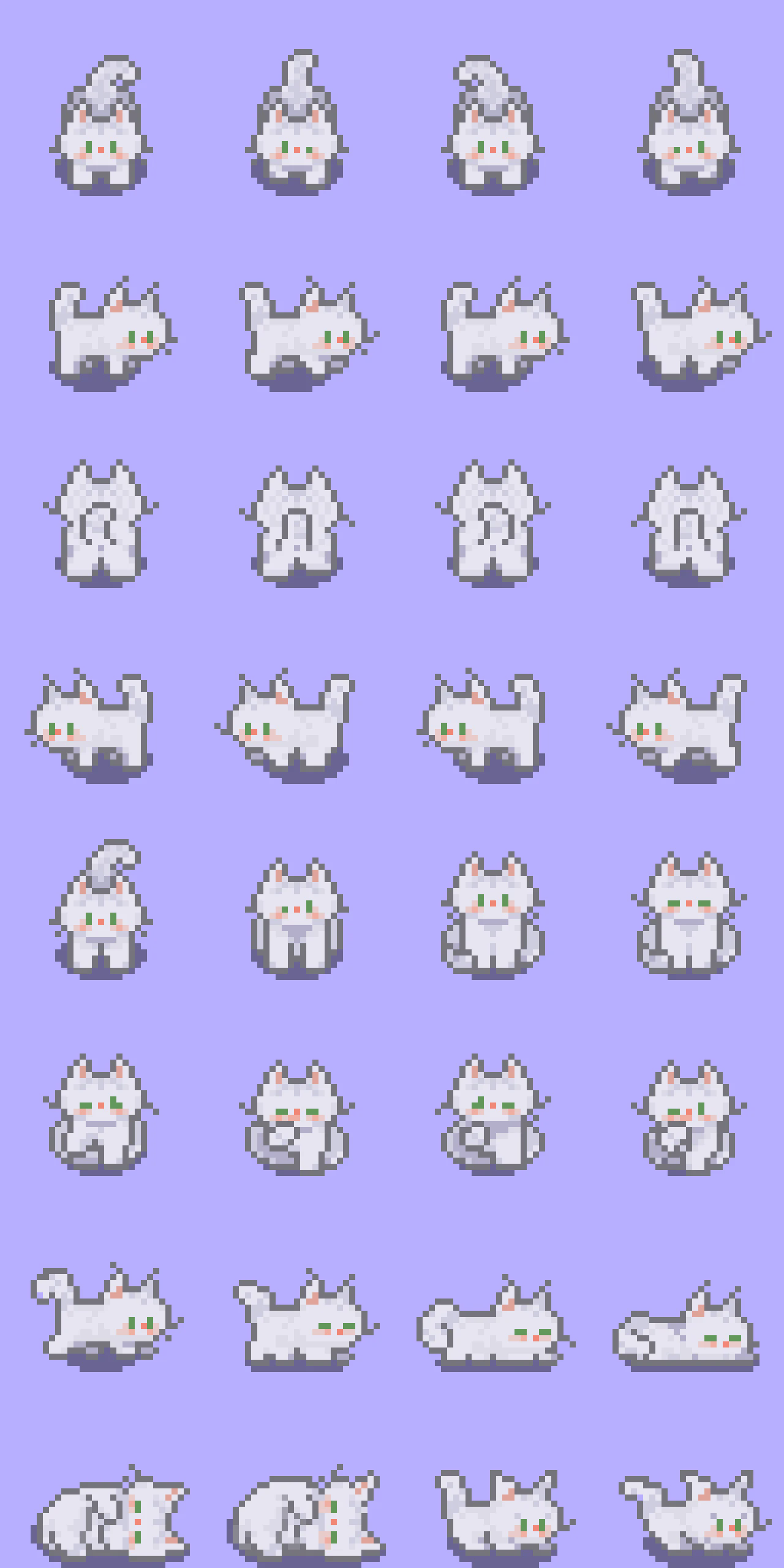 星露谷物语白色短毛猫mod