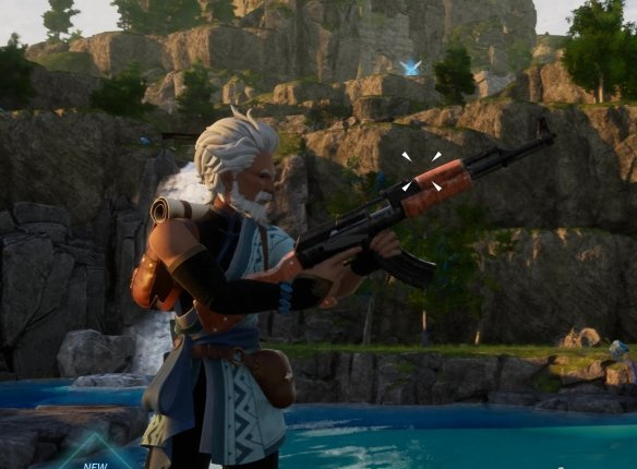 幻兽帕鲁AK47取代突击步枪MOD