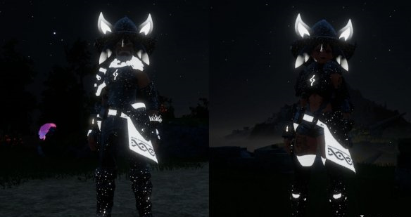 幻兽帕鲁闪耀的宇宙星空铠甲MOD