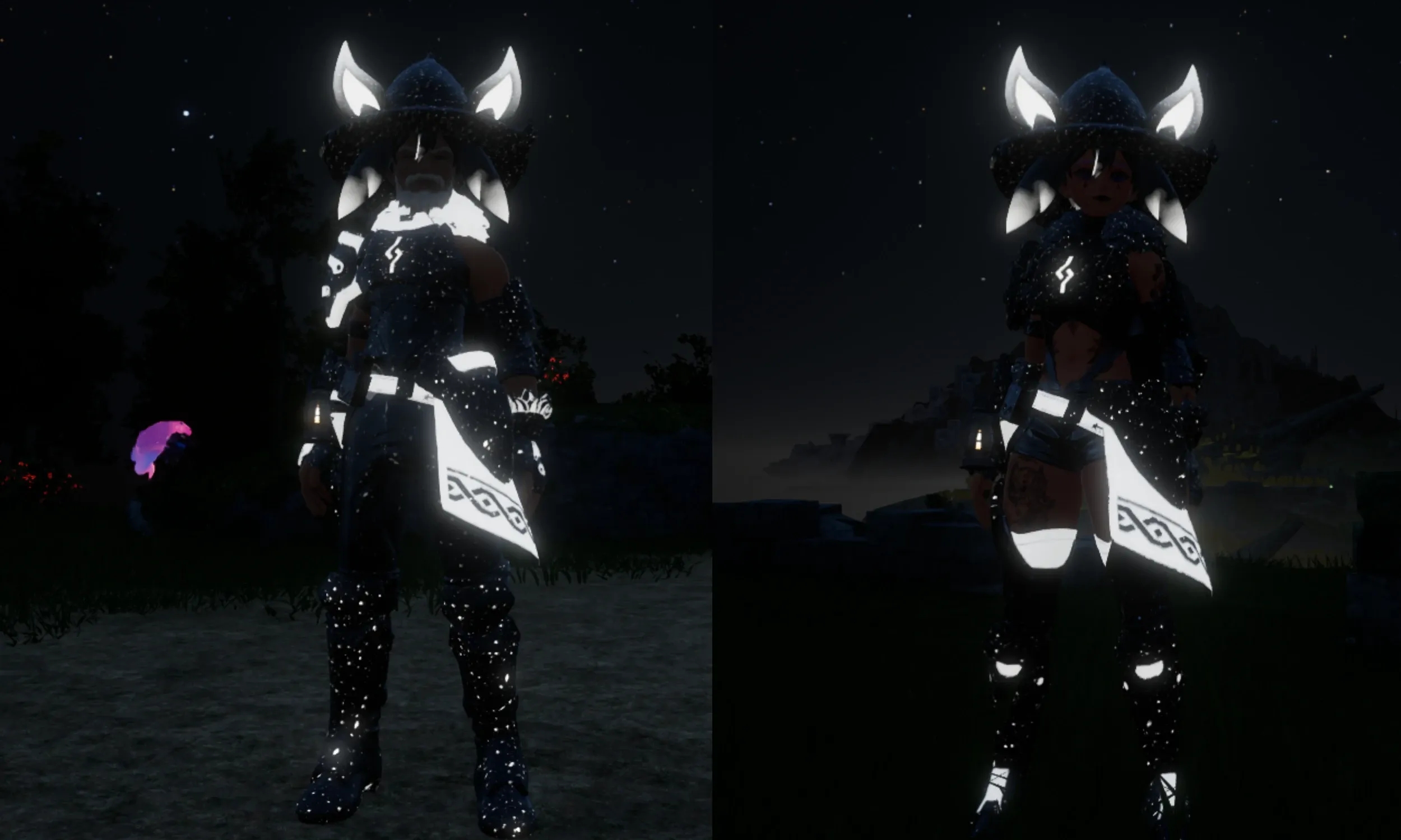 幻兽帕鲁星光发亮盔甲衣服MOD