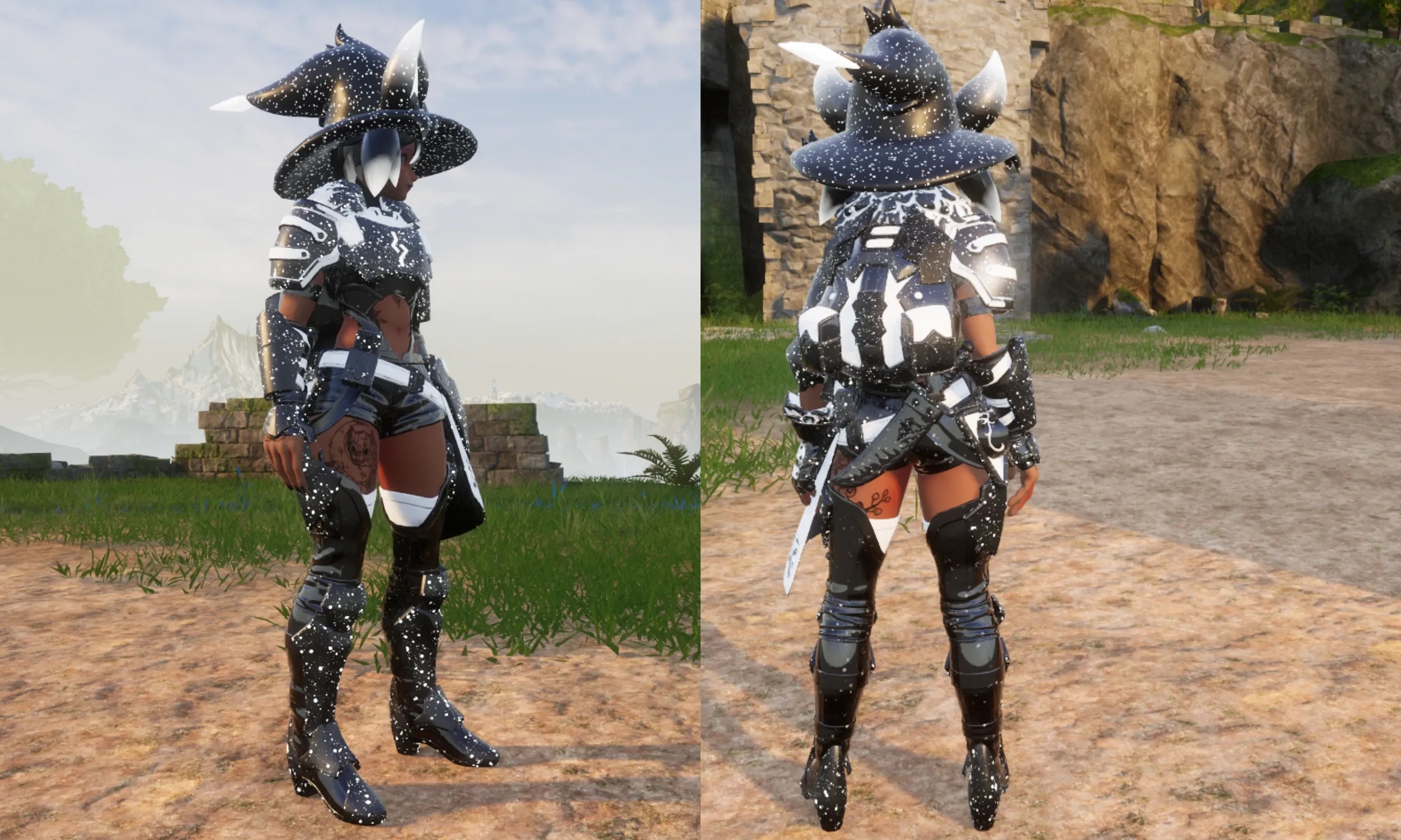 幻兽帕鲁星光发亮盔甲衣服MOD