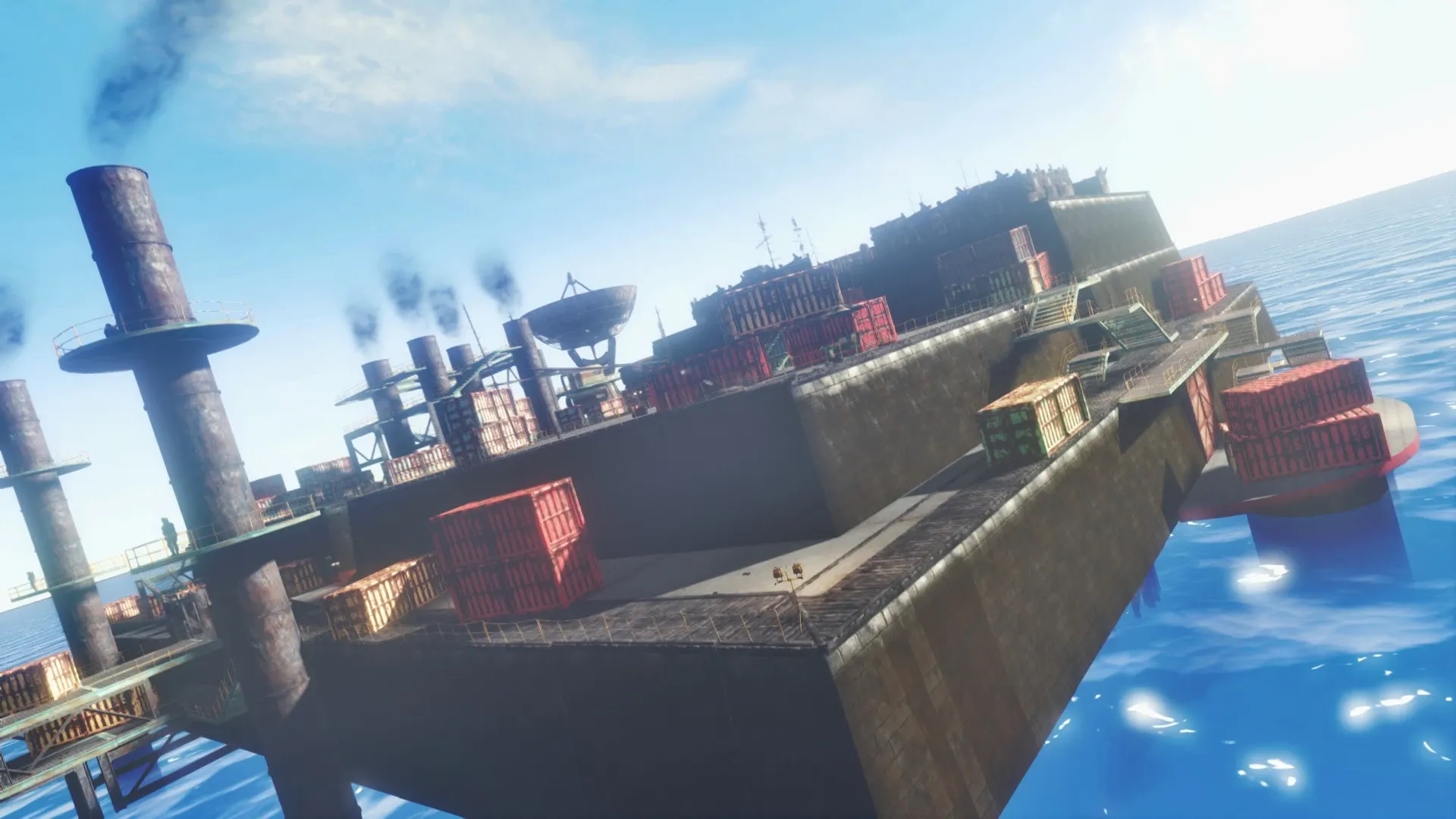 辐射4雇佣兵海上钻油平台定居点MOD