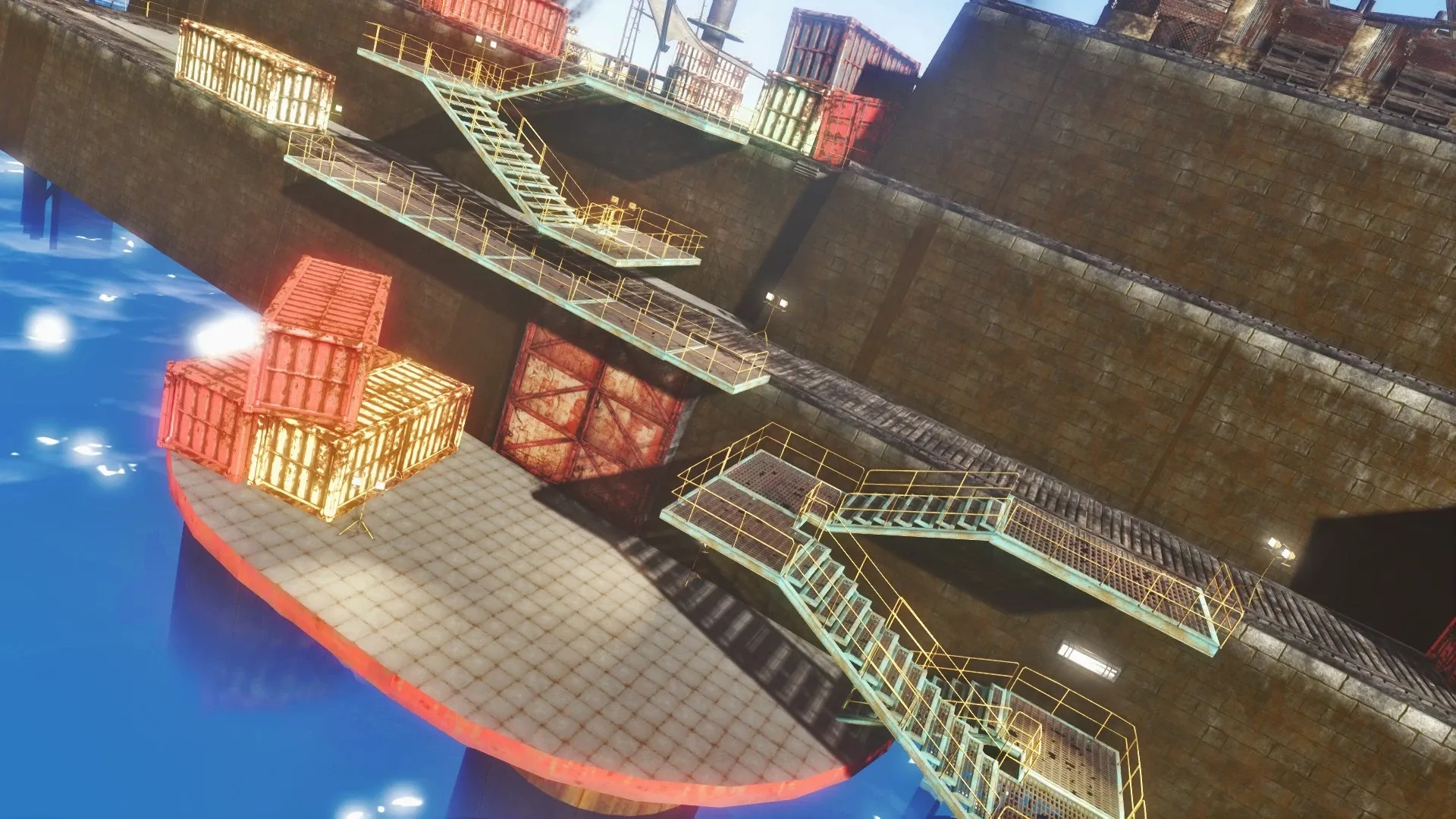 辐射4雇佣兵海上钻油平台定居点MOD