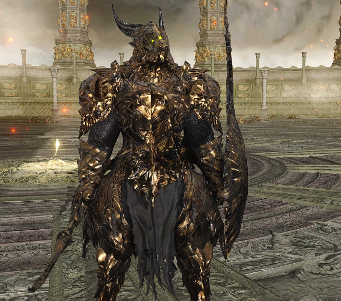 艾尔登法环黑魂2黑龙套装MOD