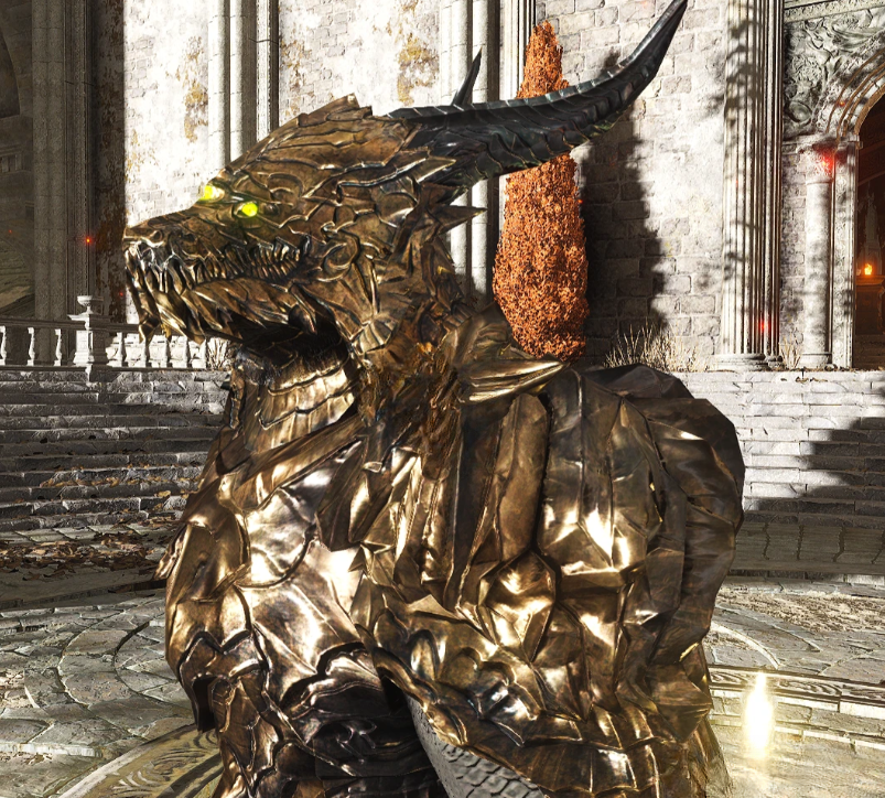 艾尔登法环黑魂2黑龙套装MOD