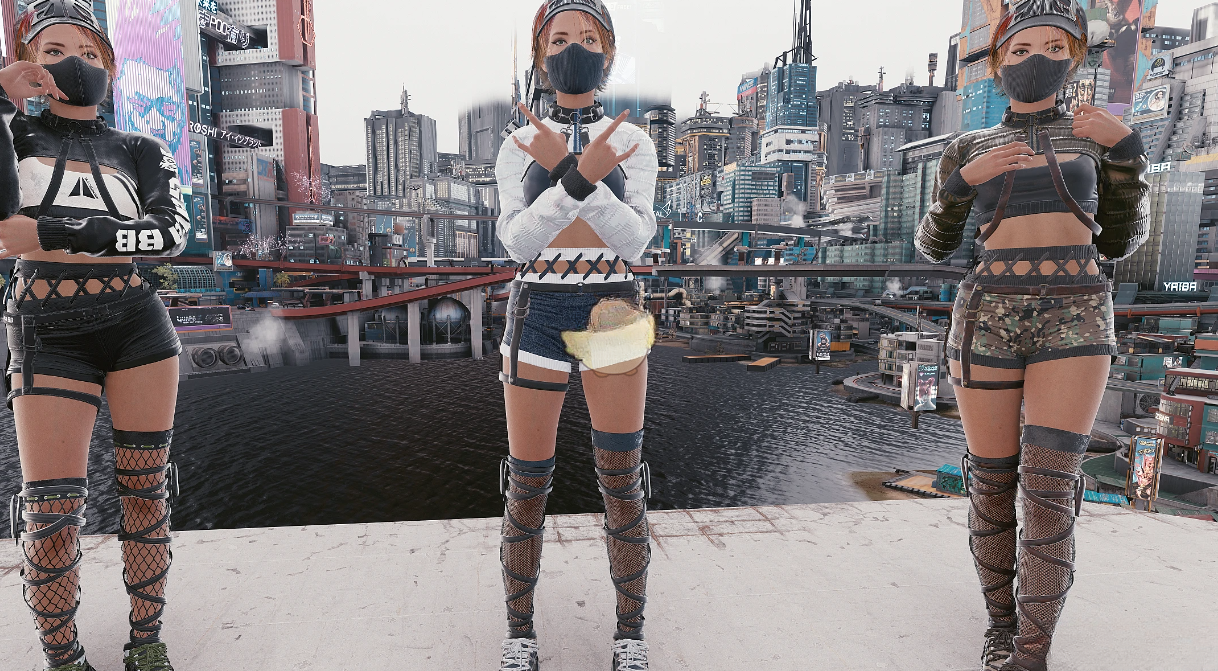 赛博朋克2077TekkyCat服装MOD