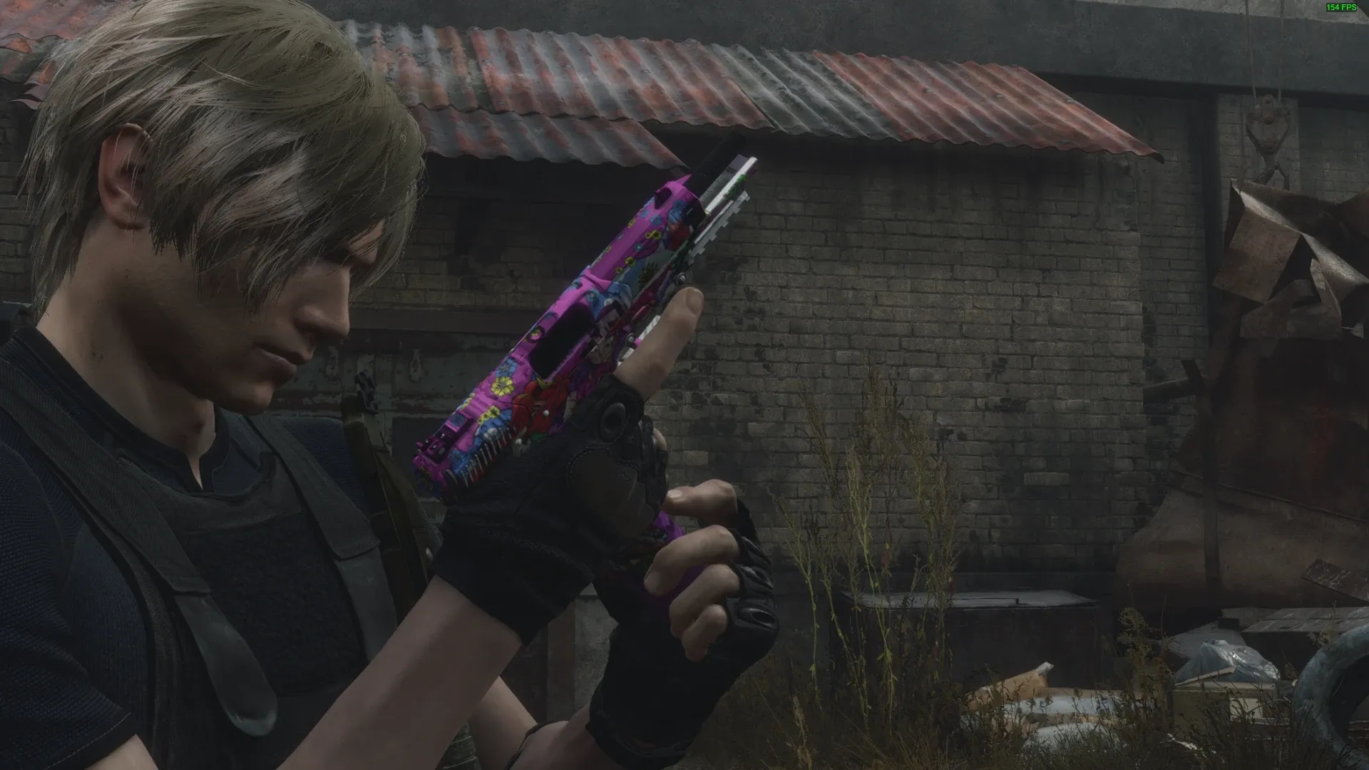 生化危机4重制版CSGO手枪替换MOD