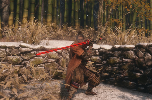 只狼影逝二度血红色绚丽长剑MOD