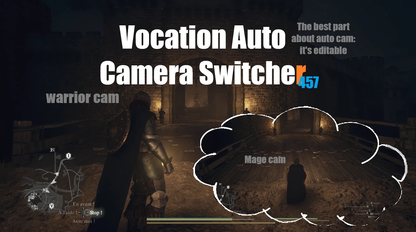 龙之信条2近战远程视角切换MOD