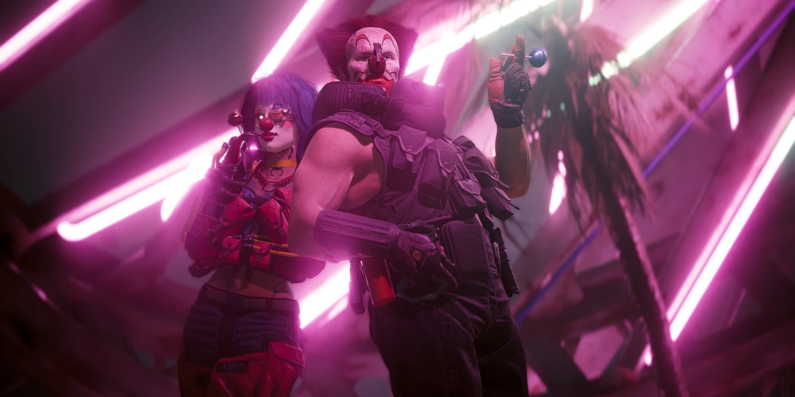 赛博朋克2077奥佐布波佐小丑化妆MOD