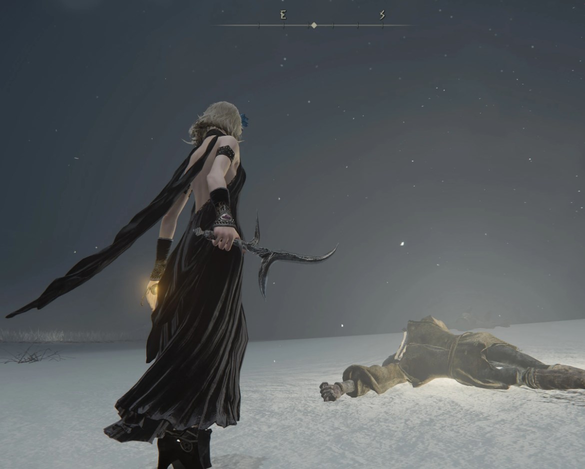 艾尔登法环黑色连衣裙mod