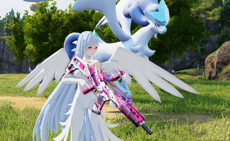 幻兽帕鲁扮演可爱的人形唤冬兽女孩MOD